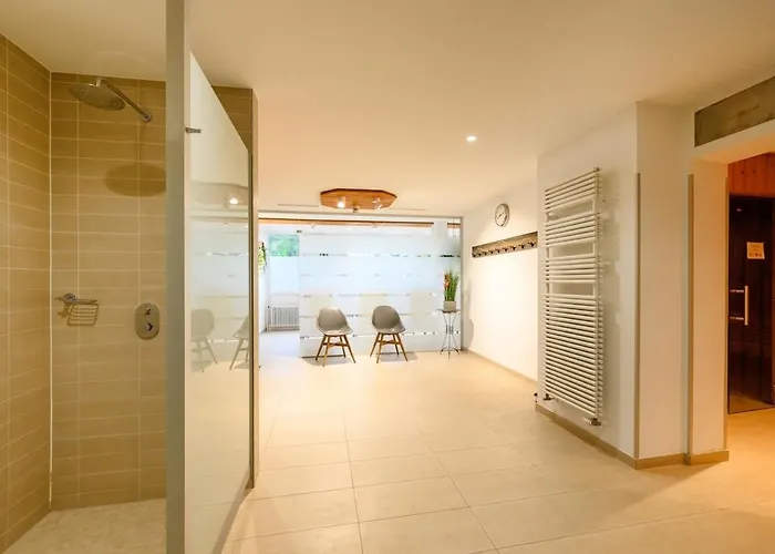 Blue Wellness Pools Saunas With Alpine View Balcony Apartmán